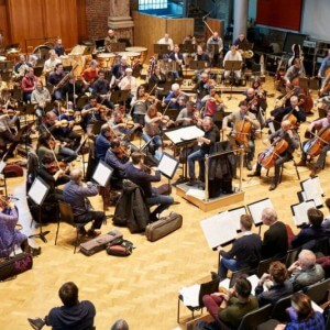 The London Symphony Orchestra performing at their Panufnik workshop (Photo: Kevin Leighton)