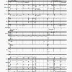 Musical score of Continuum - first page